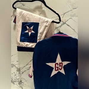 GUCCI Acetate bowling Shirt LG/52 & Shorts M/50 Set GG star. GUCCI SET.